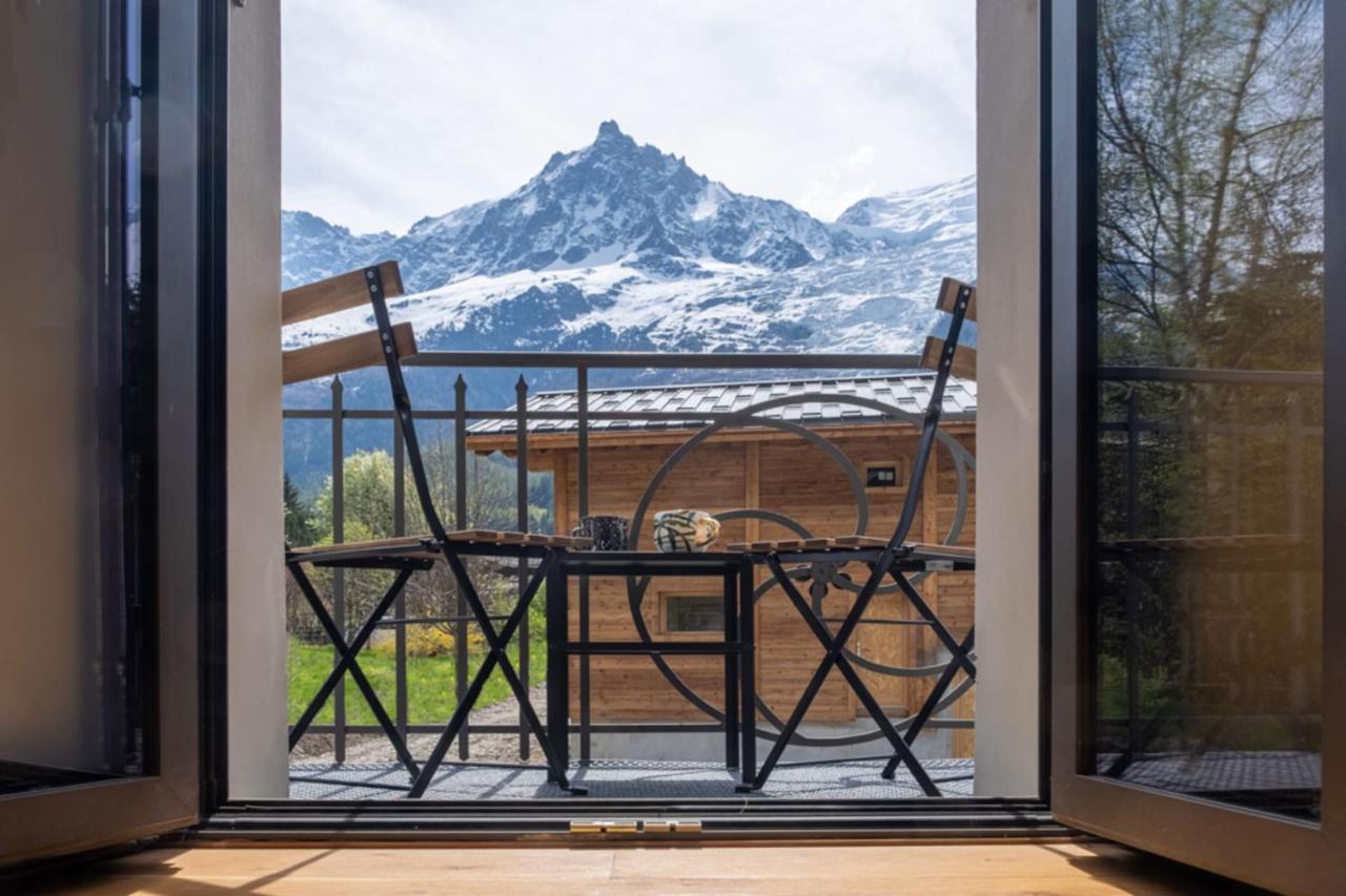 Apartamento Newly Renovated With Mont Blanc View Chamonix